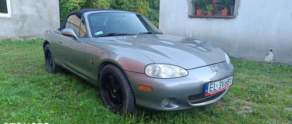 Mazda MX-5 cena 23900 przebieg: 182896, rok produkcji 2004 z Łódź małe 106